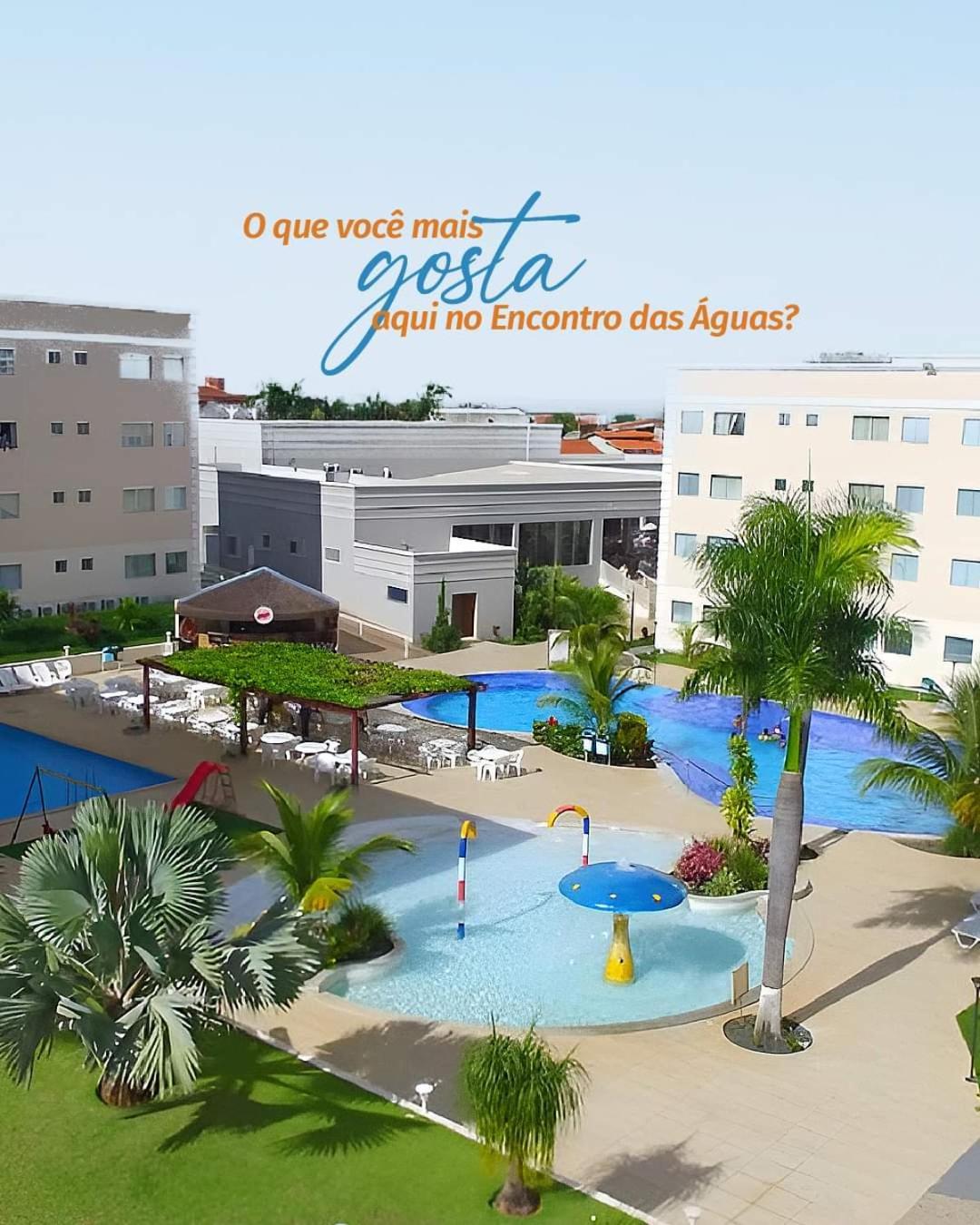 Apartamento Encontro Das Aguas 카우다스노바스 외부 사진