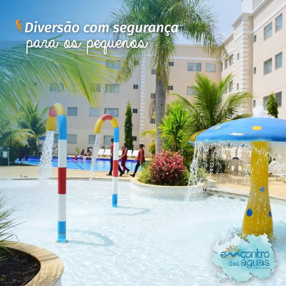 Apartamento Encontro Das Aguas 카우다스노바스 외부 사진