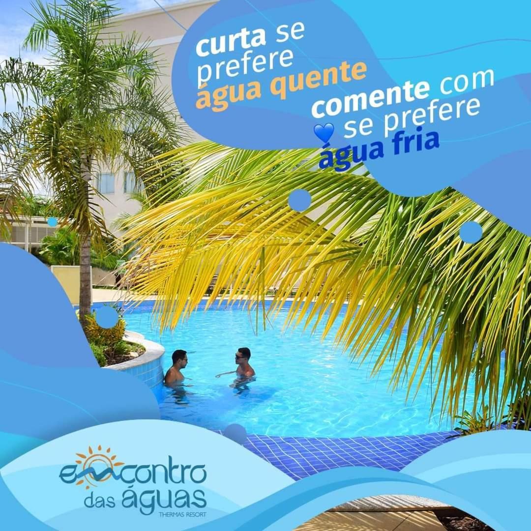 Apartamento Encontro Das Aguas 카우다스노바스 외부 사진